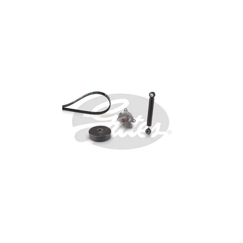 Jeu de courroies trapézoïdales à nervures GATES K076PK1778