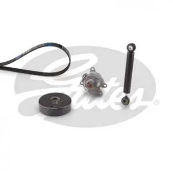 Jeu de courroies trapézoïdales à nervures GATES K086PK1863