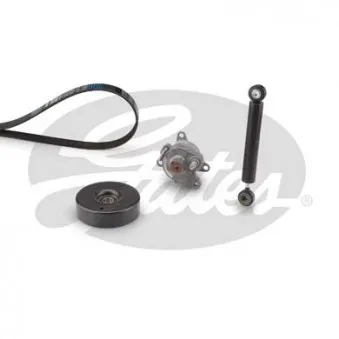 Jeu de courroies trapézoïdales à nervures GATES K086PK2115