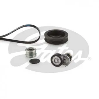 Jeu de courroies trapézoïdales à nervures GATES K096PK1070
