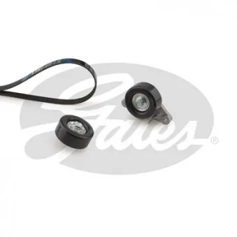 Jeu de courroies trapézoïdales à nervures GATES