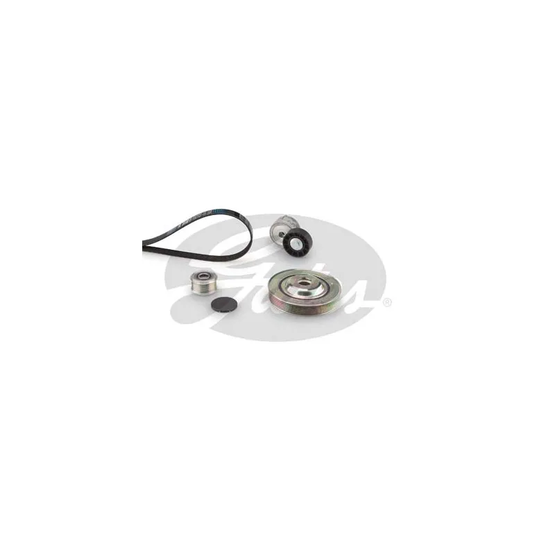 Jeu de courroies trapézoïdales à nervures GATES K126PK1218