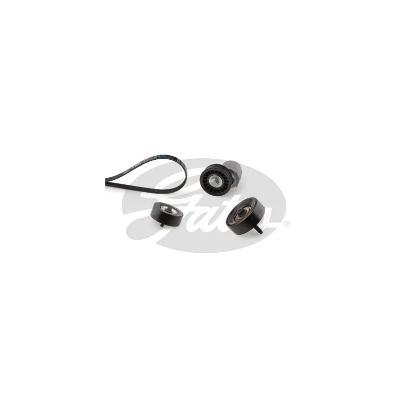 Jeu de courroies trapézoïdales à nervures GATES K126PK1613