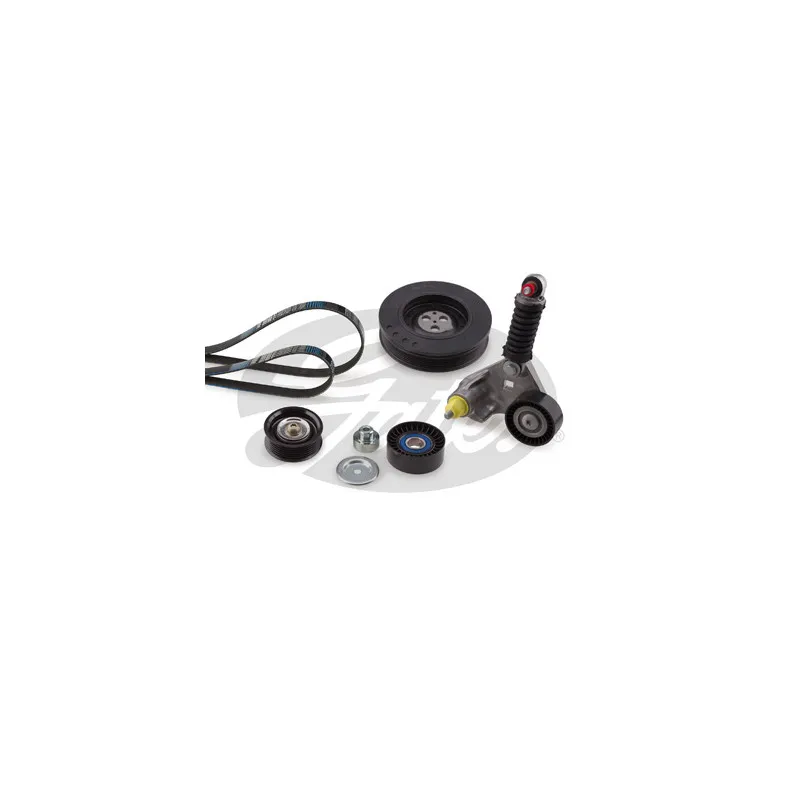 Jeu de courroies trapézoïdales à nervures GATES K136PK1640