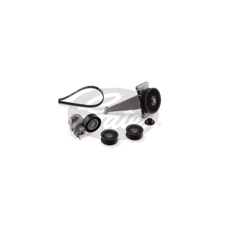 Jeu de courroies trapézoïdales à nervures GATES K136PK2260