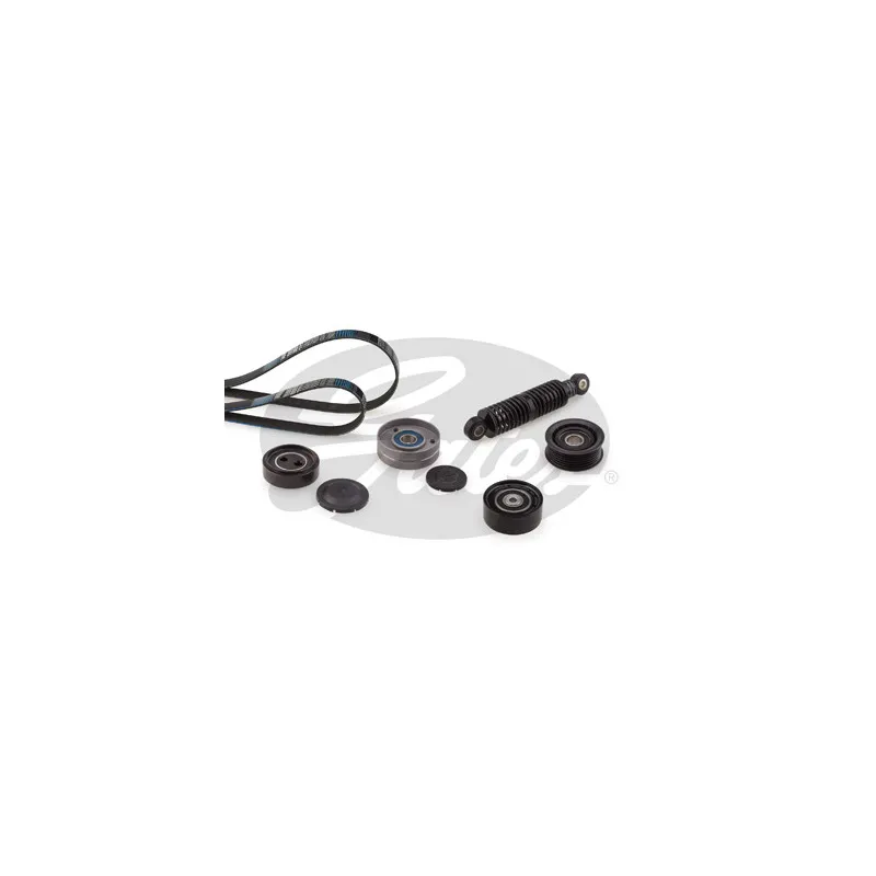 Jeu de courroies trapézoïdales à nervures GATES K136PK2403