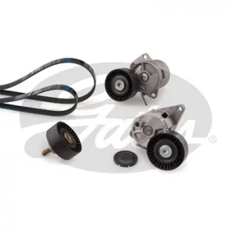 Jeu de courroies trapézoïdales à nervures GATES K156PK1708