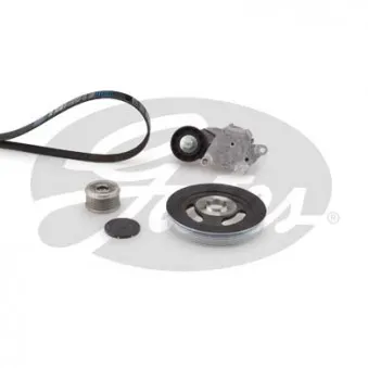 Jeu de courroies trapézoïdales à nervures GATES K156PK803