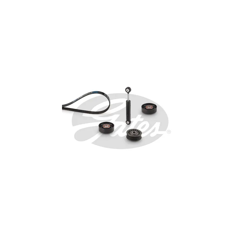 Jeu de courroies trapézoïdales à nervures GATES K166PK2100