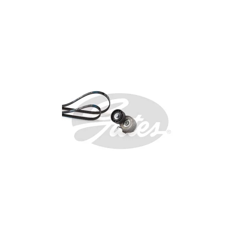 Jeu de courroies trapézoïdales à nervures GATES K176PK1183