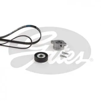 Jeu de courroies trapézoïdales à nervures GATES K206PK1153