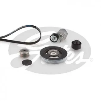 Jeu de courroies trapézoïdales à nervures GATES K206PK1708