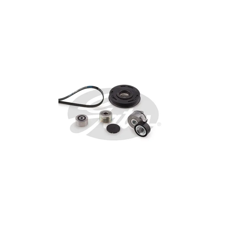 Jeu de courroies trapézoïdales à nervures GATES K216PK1153