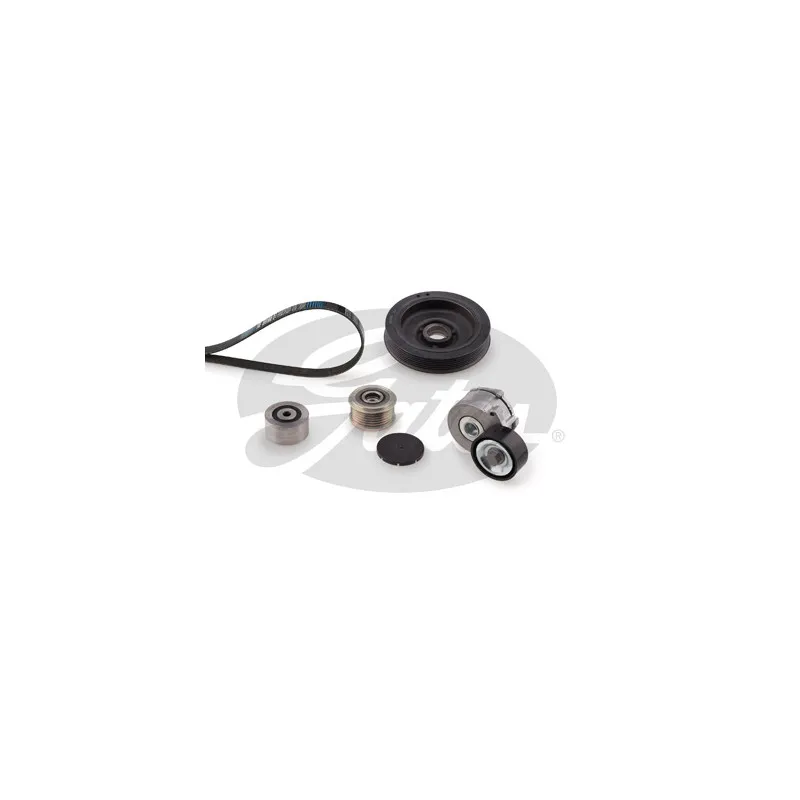 Jeu de courroies trapézoïdales à nervures GATES K236PK1153
