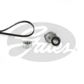 Jeu de courroies trapézoïdales à nervures GATES K246PK1700
