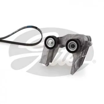 Jeu de courroies trapézoïdales à nervures GATES K256PK1700