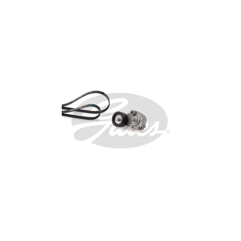 Jeu de courroies trapézoïdales à nervures GATES K266PK1555