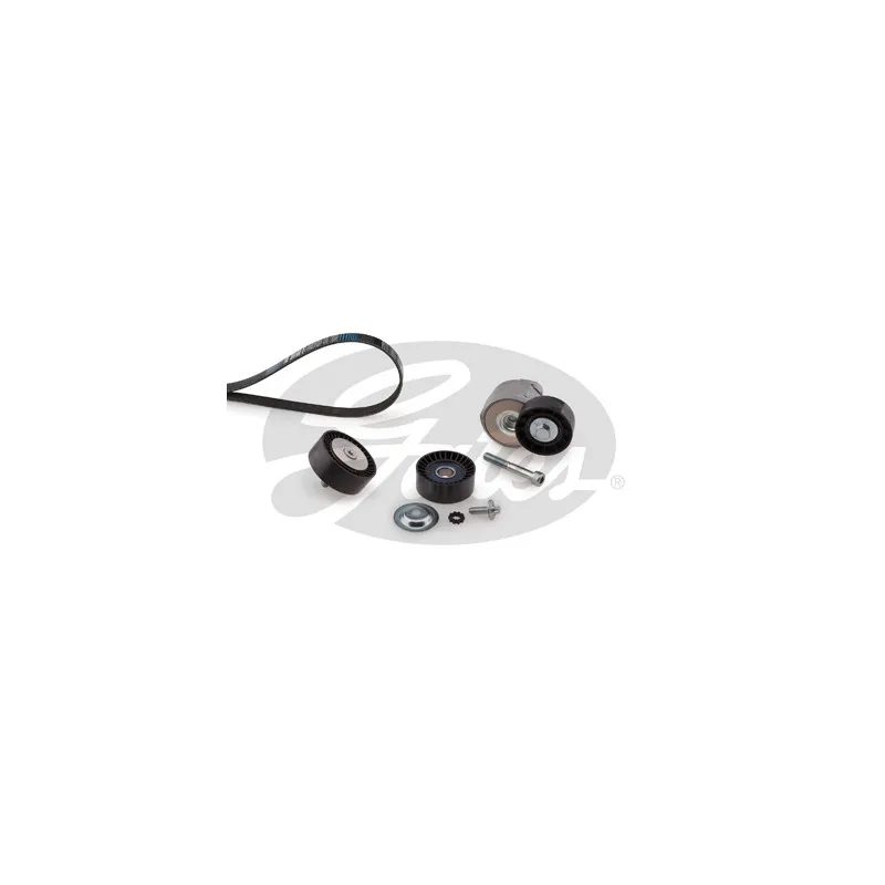 Jeu de courroies trapézoïdales à nervures GATES K326PK1708