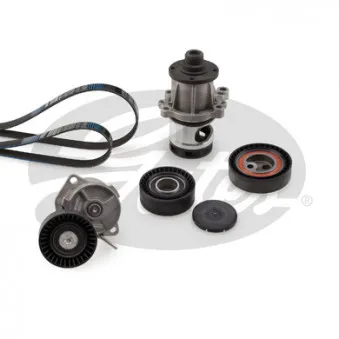 Pompe à eau+Jeu de courroie trapézoïdale à nervures GATES KP236PK1735