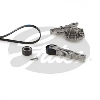Pompe à eau+Jeu de courroie trapézoïdale à nervures GATES KP26PK1605