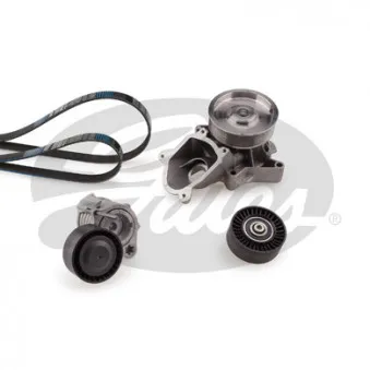 Pompe à eau+Jeu de courroie trapézoïdale à nervures GATES KP26PK1835XS