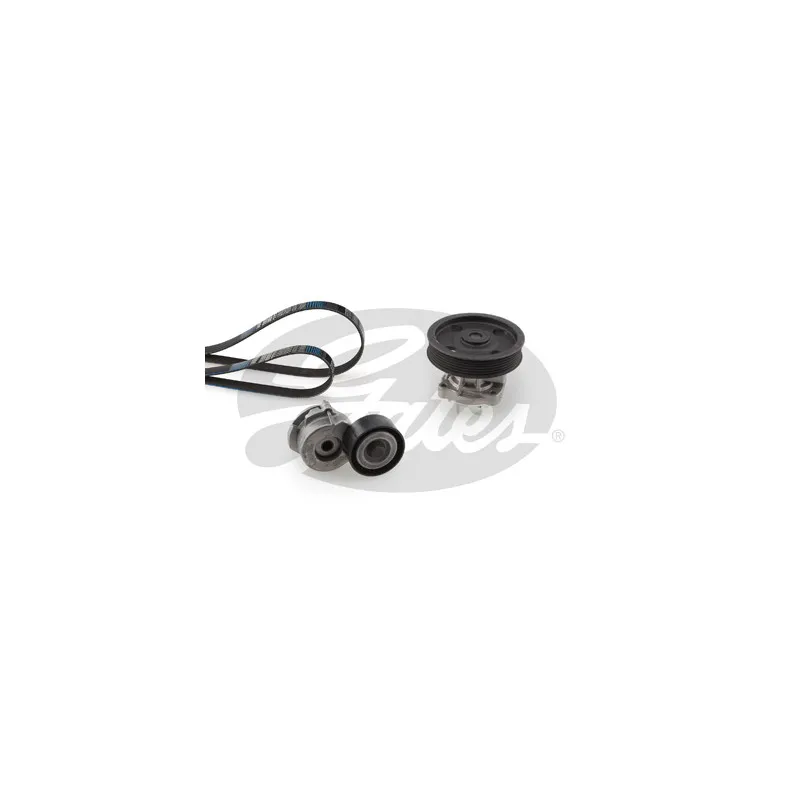 Pompe à eau+Jeu de courroie trapézoïdale à nervures GATES KP36PK1320