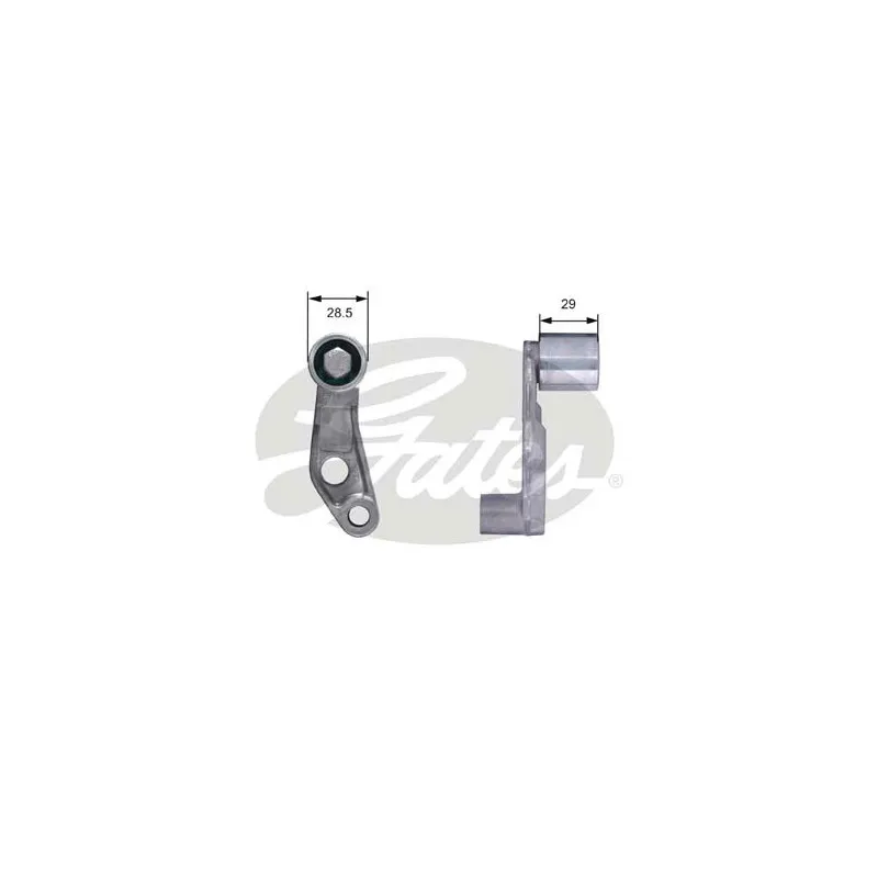 Poulie renvoi/transmission, courroie de distribution GATES T42234