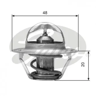 Thermostat d'eau GATES TH00382G1