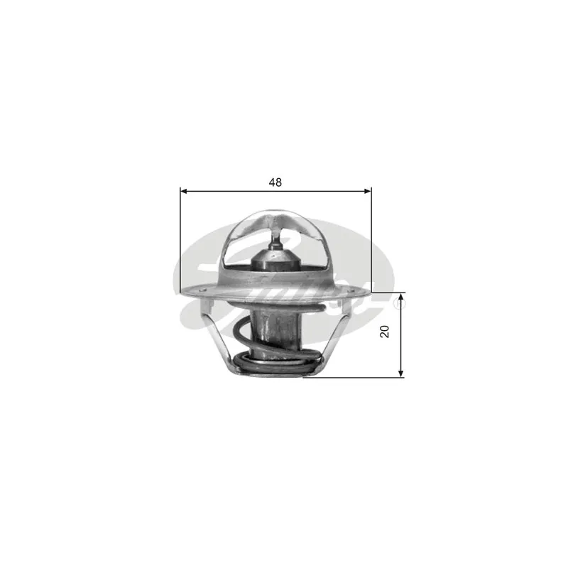 Thermostat d'eau GATES TH00382G1