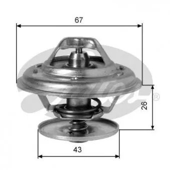 Thermostat d'eau GATES TH01991G1