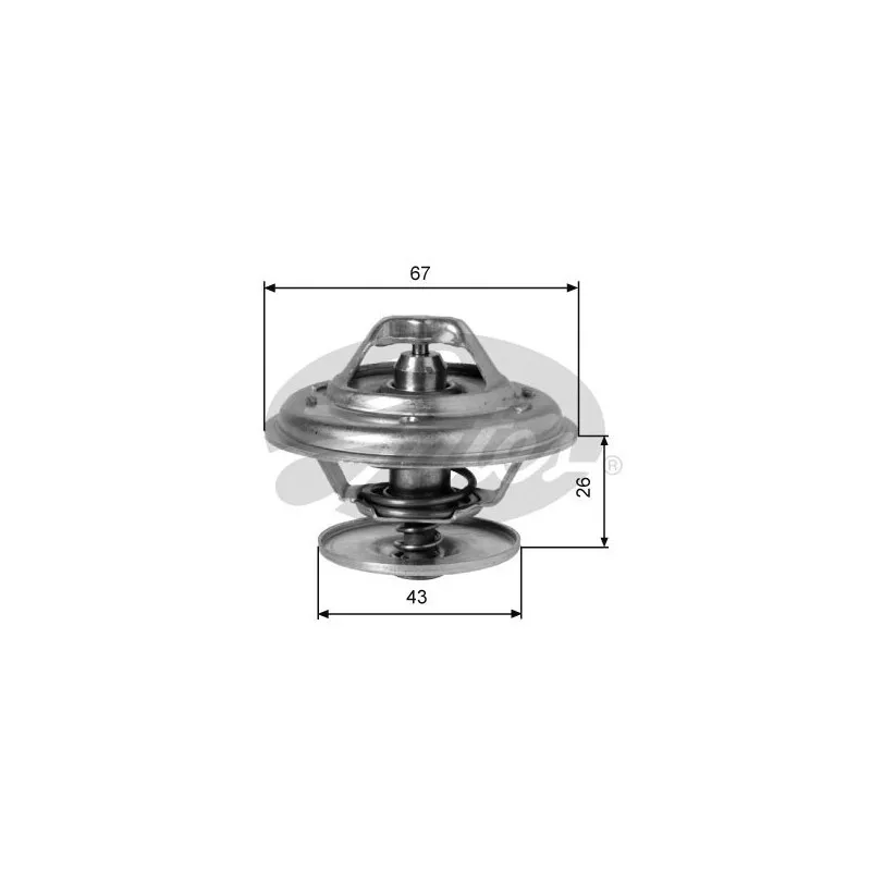 Thermostat d'eau GATES TH01991G1