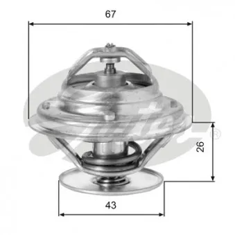 Thermostat d'eau GATES TH05586G1