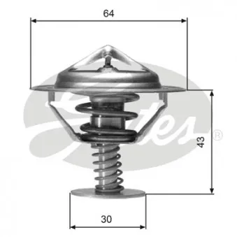 Thermostat d'eau GATES TH05977G1