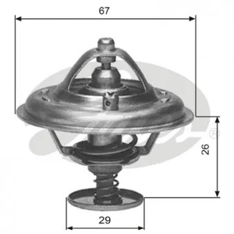 Thermostat d'eau GATES TH09180G1