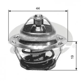Thermostat d'eau GATES TH09886G1