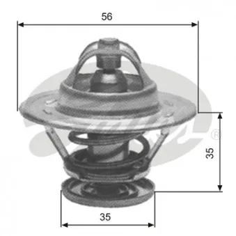 Thermostat d'eau GATES TH10881G1