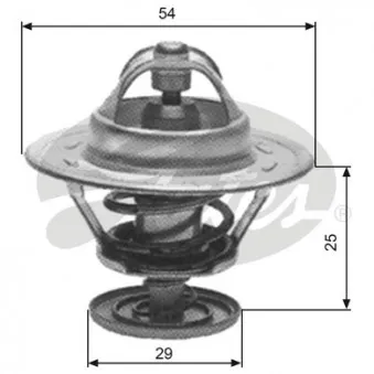 Thermostat d'eau GATES TH11186G1