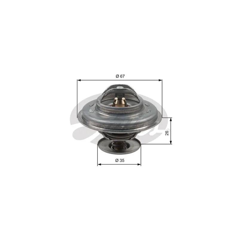 Thermostat d'eau GATES TH11687G1
