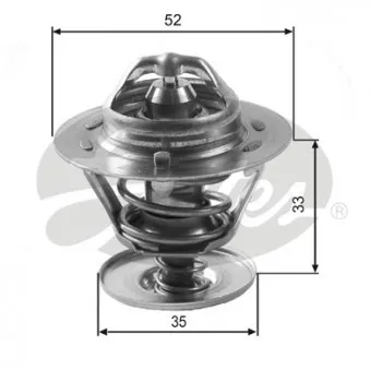 Thermostat d'eau GATES TH12588G1