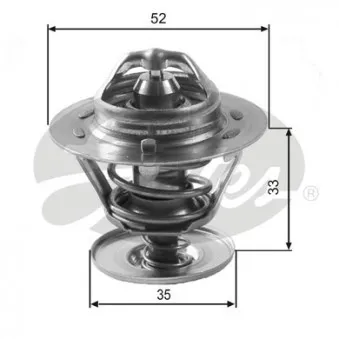 Thermostat d'eau GATES TH12592G1