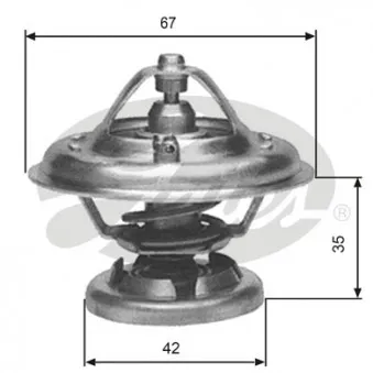 Thermostat d'eau GATES TH12680G1