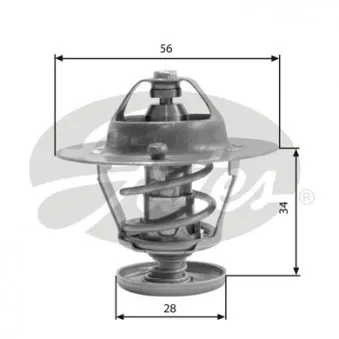 Thermostat d'eau GATES TH31682G1