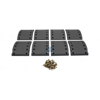 Kit de garnitures de frein, frein à tambour DT 10.13004
