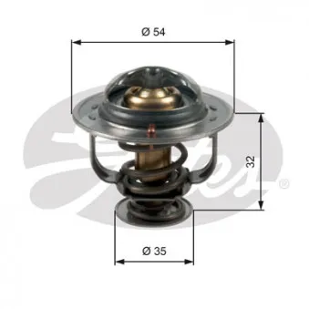 Thermostat d'eau GATES TH47087G1