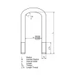 Bride de ressort DT 10.16320 - Visuel 2