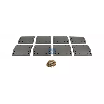 Kit de garnitures de frein, frein à tambour DT 10.23000