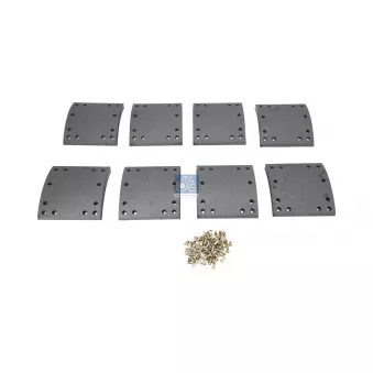 Kit de garnitures de frein, frein à tambour DT 10.23009