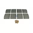 Kit de garnitures de frein, frein à tambour DT 10.33004 - Visuel 1