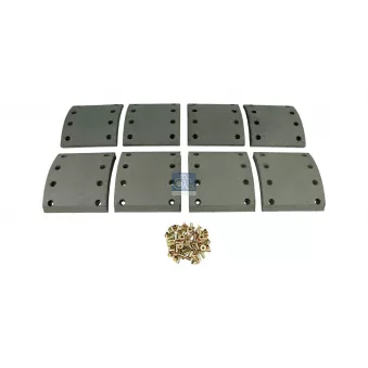Kit de garnitures de frein, frein à tambour DT 10.33004