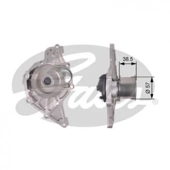 Pompe à eau GATES WP0075